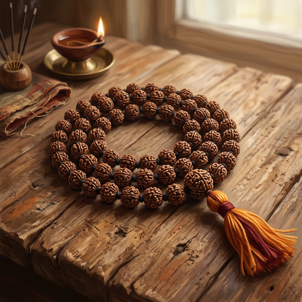Rudraksha Mala Beads